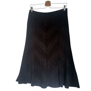 Alberto Makali Skirt Midi Whimsigoth Dark Romantic Fairy Paneled Tulip 10
